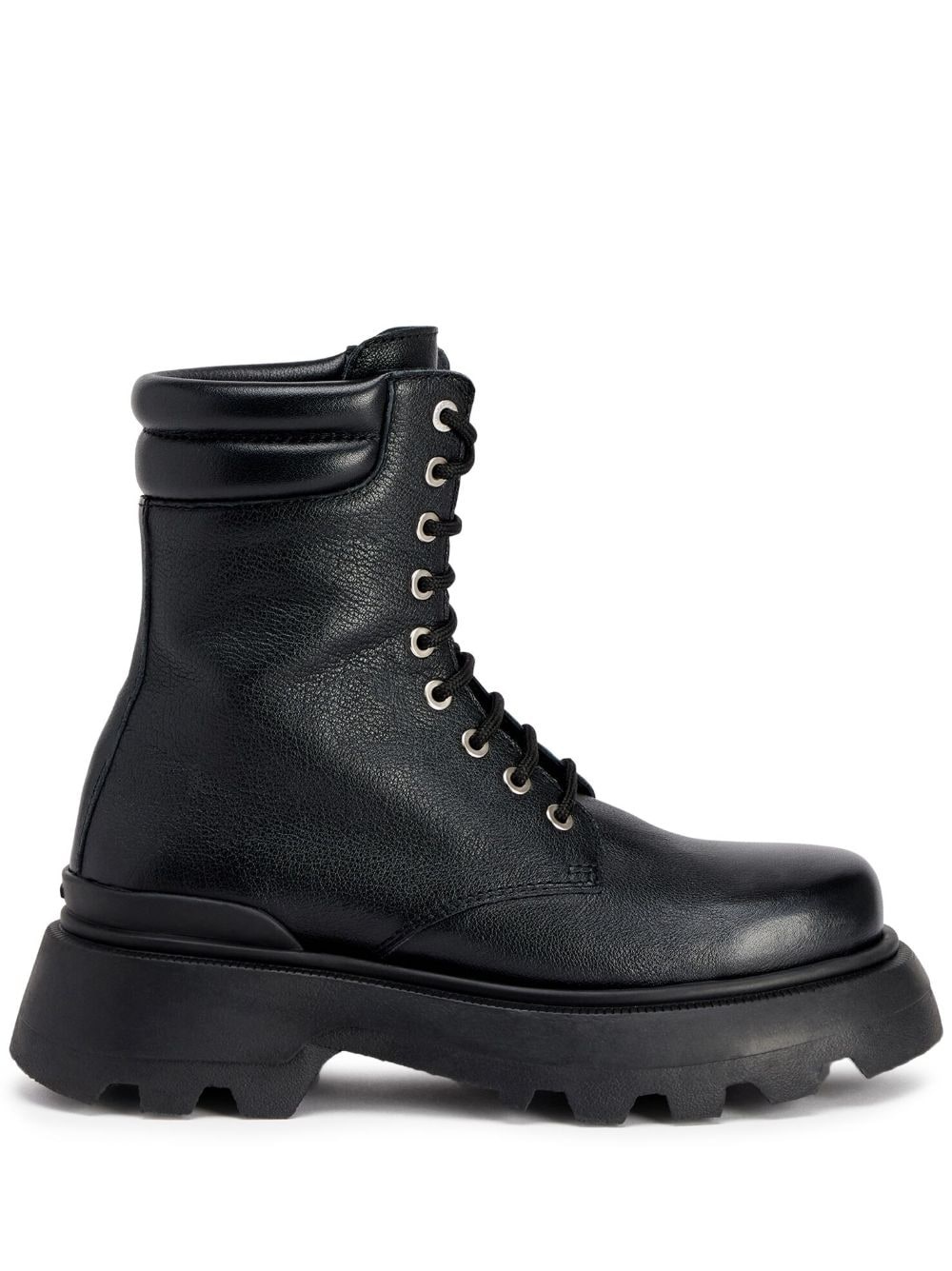 AMI Paris lace-up combat boots | REVERSIBLE