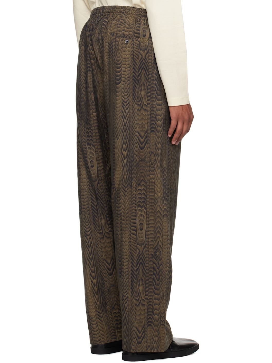 Brown FreelingWaters Edition Printed Pyjama Pants - 3