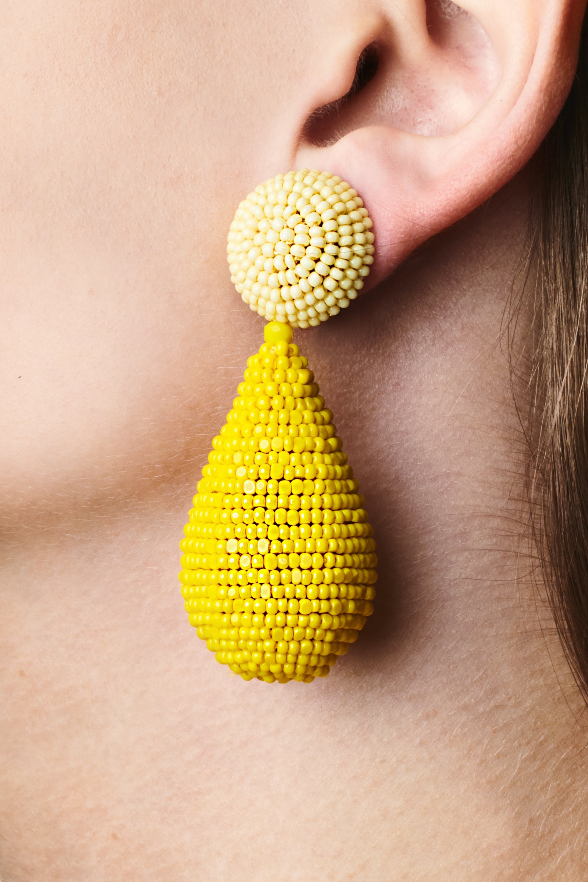 ALENA EARRINGS - CANARY - 2