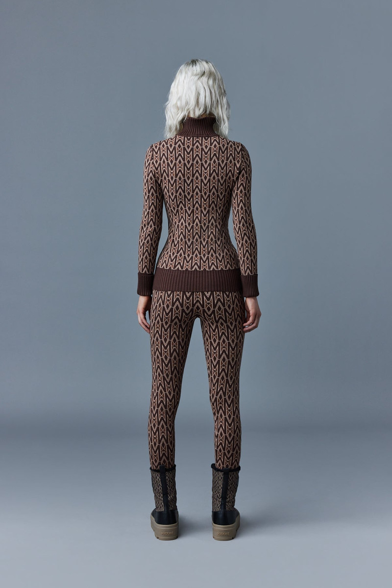 PEARLfine knitted monogram turtleneck 4