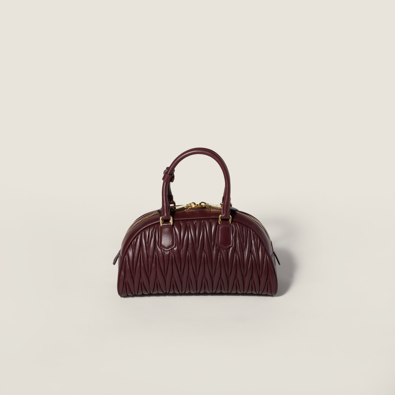 Arcadie matelassé nappa leather bag 3