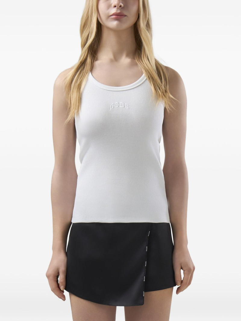 logo-embroidery tank top 3