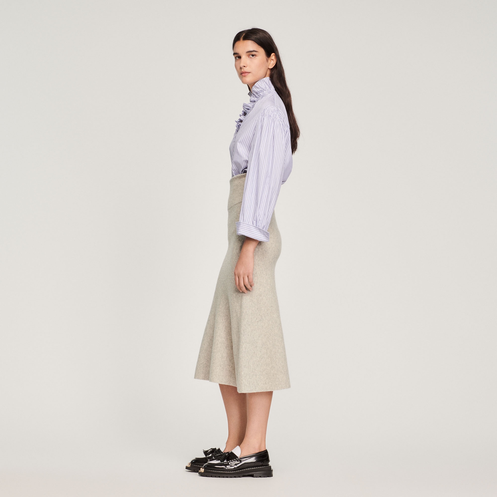 Long flared skirt - 7