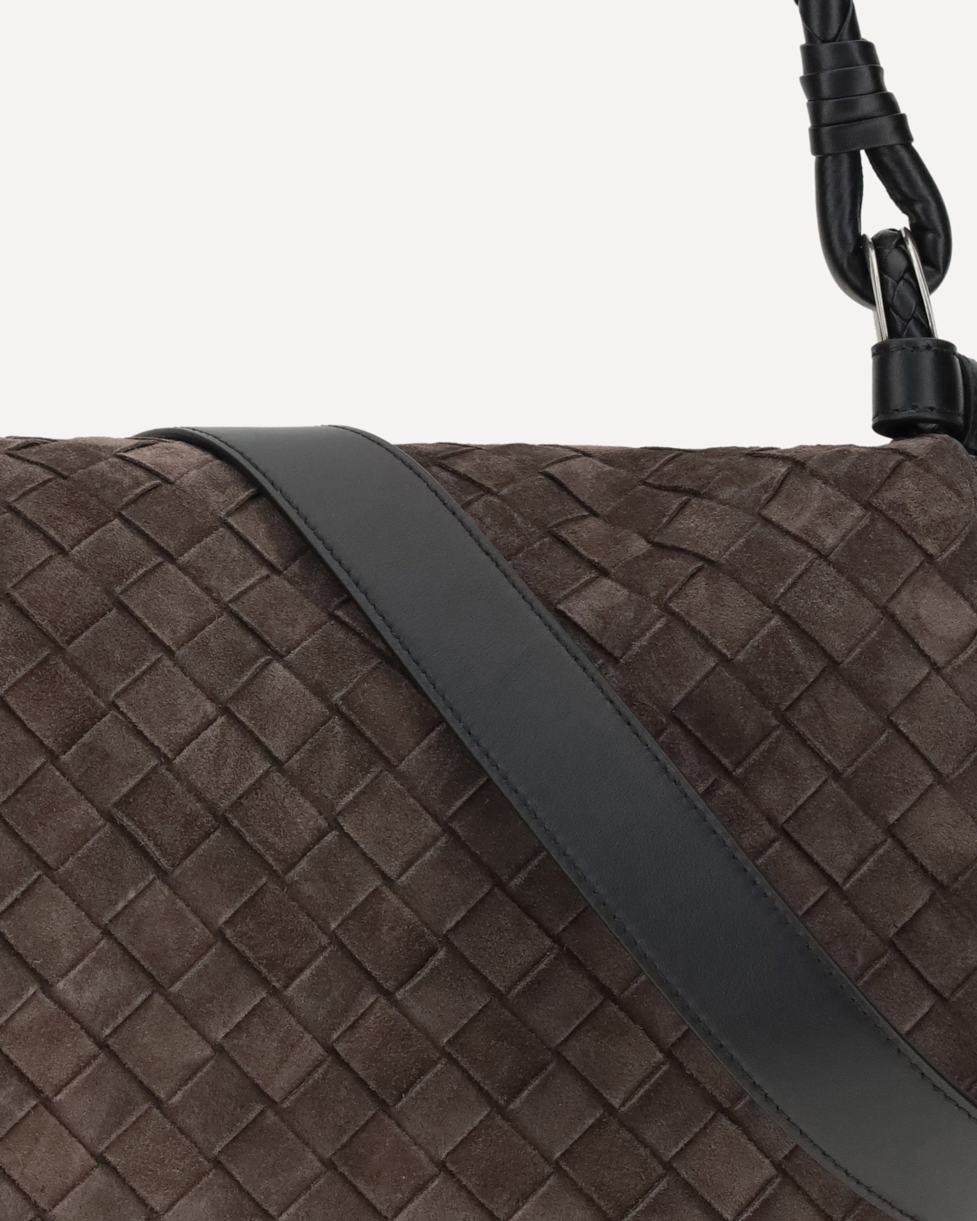Suede Shoulder Bag - 4