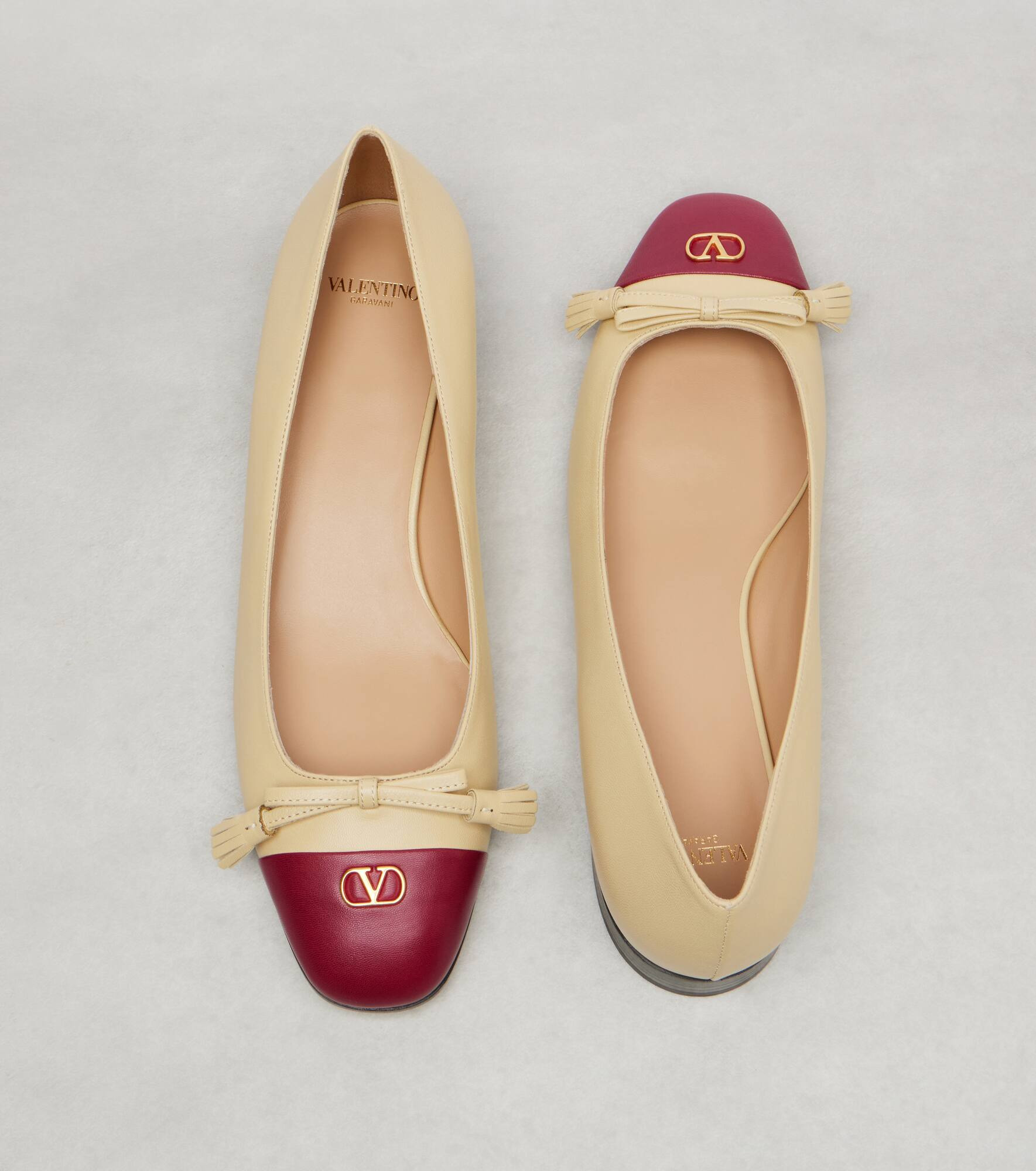 Valet Du Roi VLogo leather ballet flats - 5