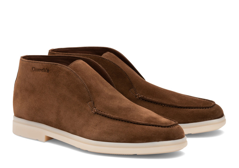 Church's Girvan
Soft Suede Slip-on Boot Burnt outlook