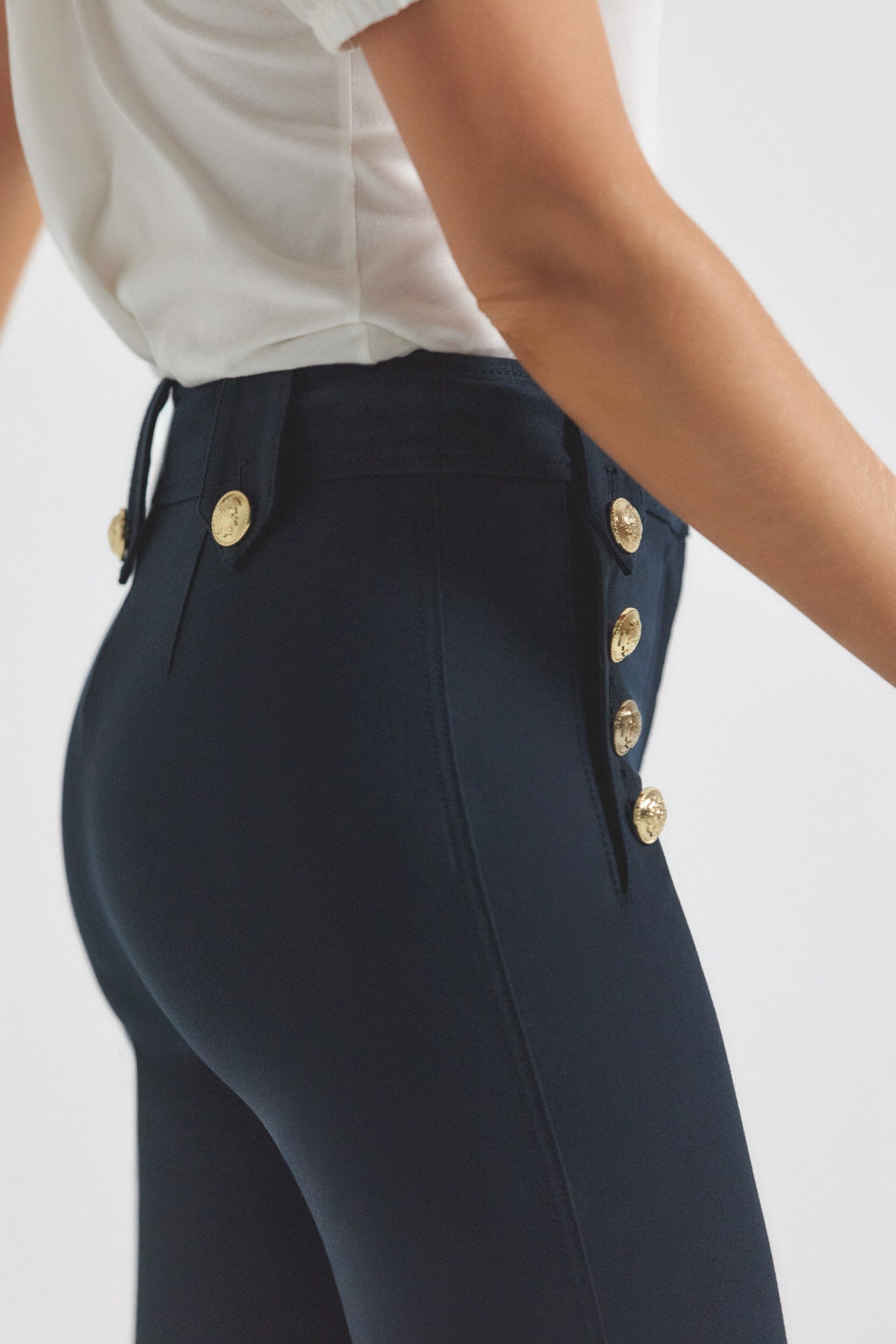 ROBERTSON CROP FLARE TROUSERS - 3
