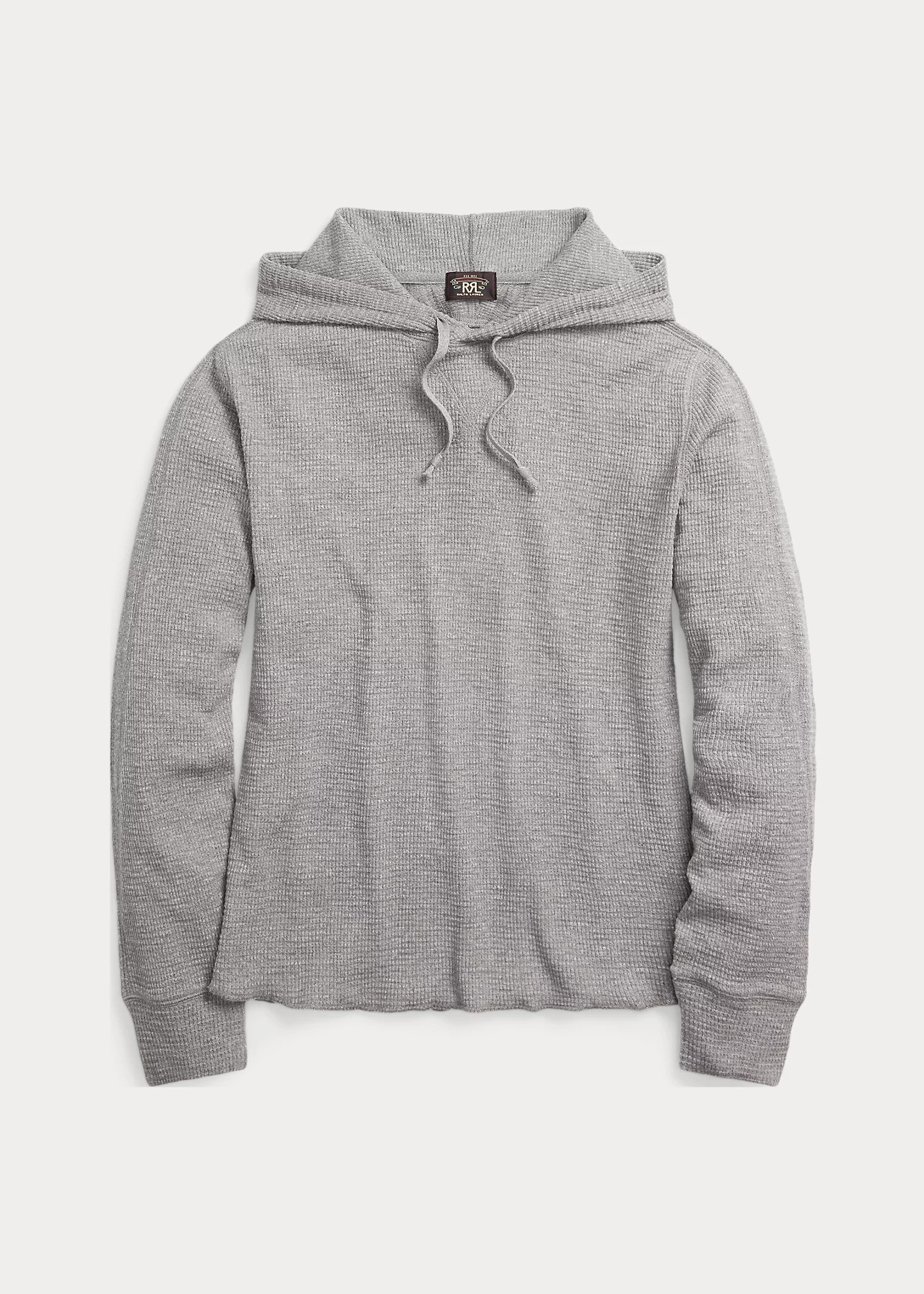 Waffle-Knit Hoodie - 1