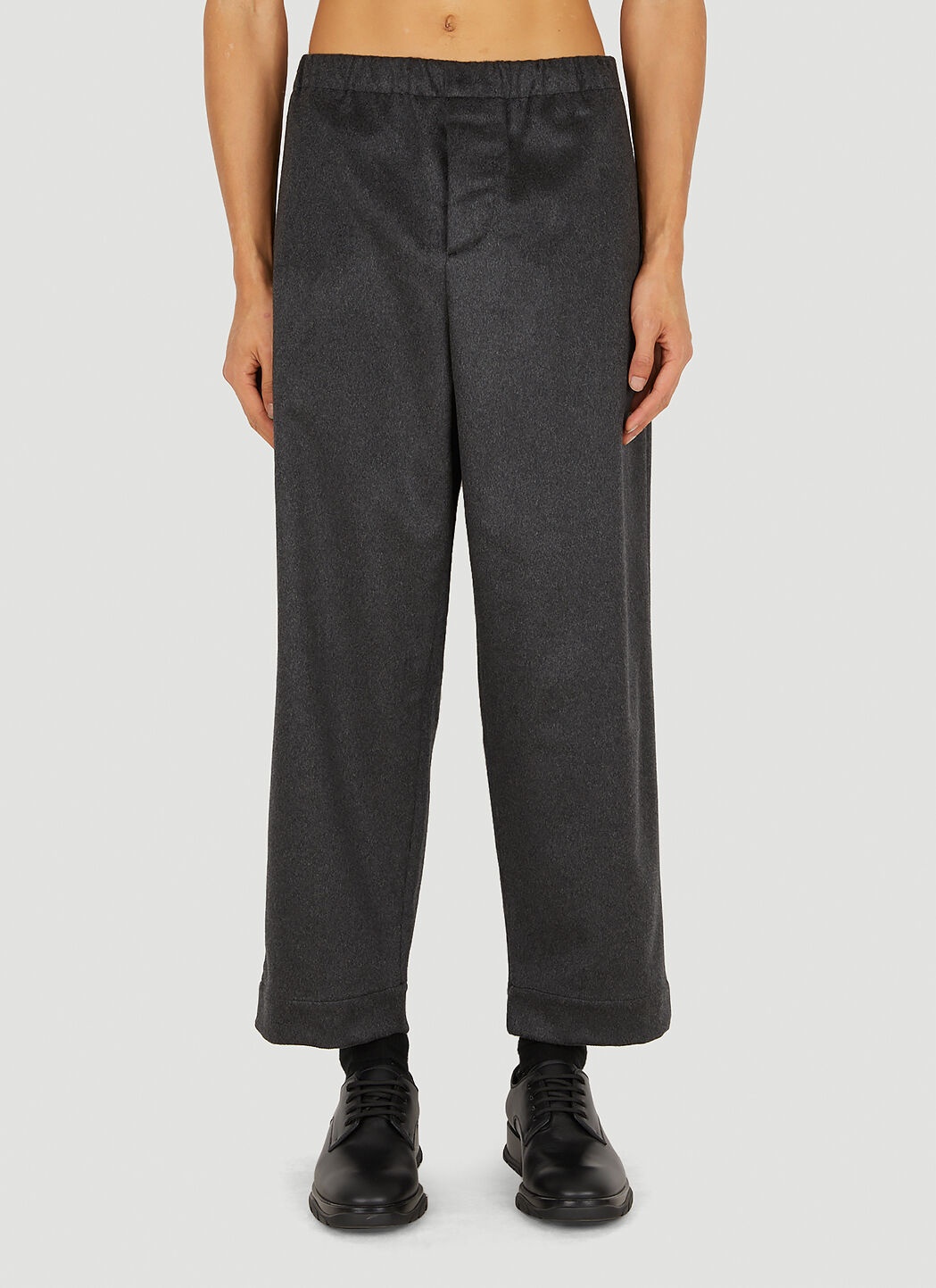 Ed Cashmere Drawstring Pants - 1