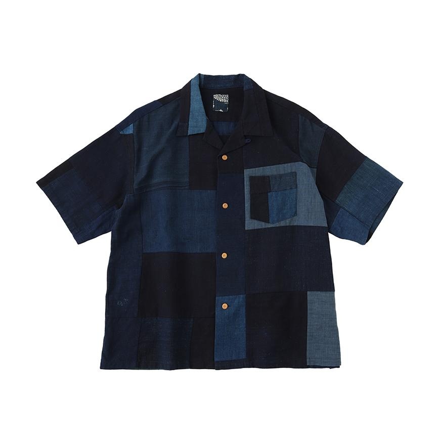 WALLIS SHIRT S/S KOFU INDIGO - 1