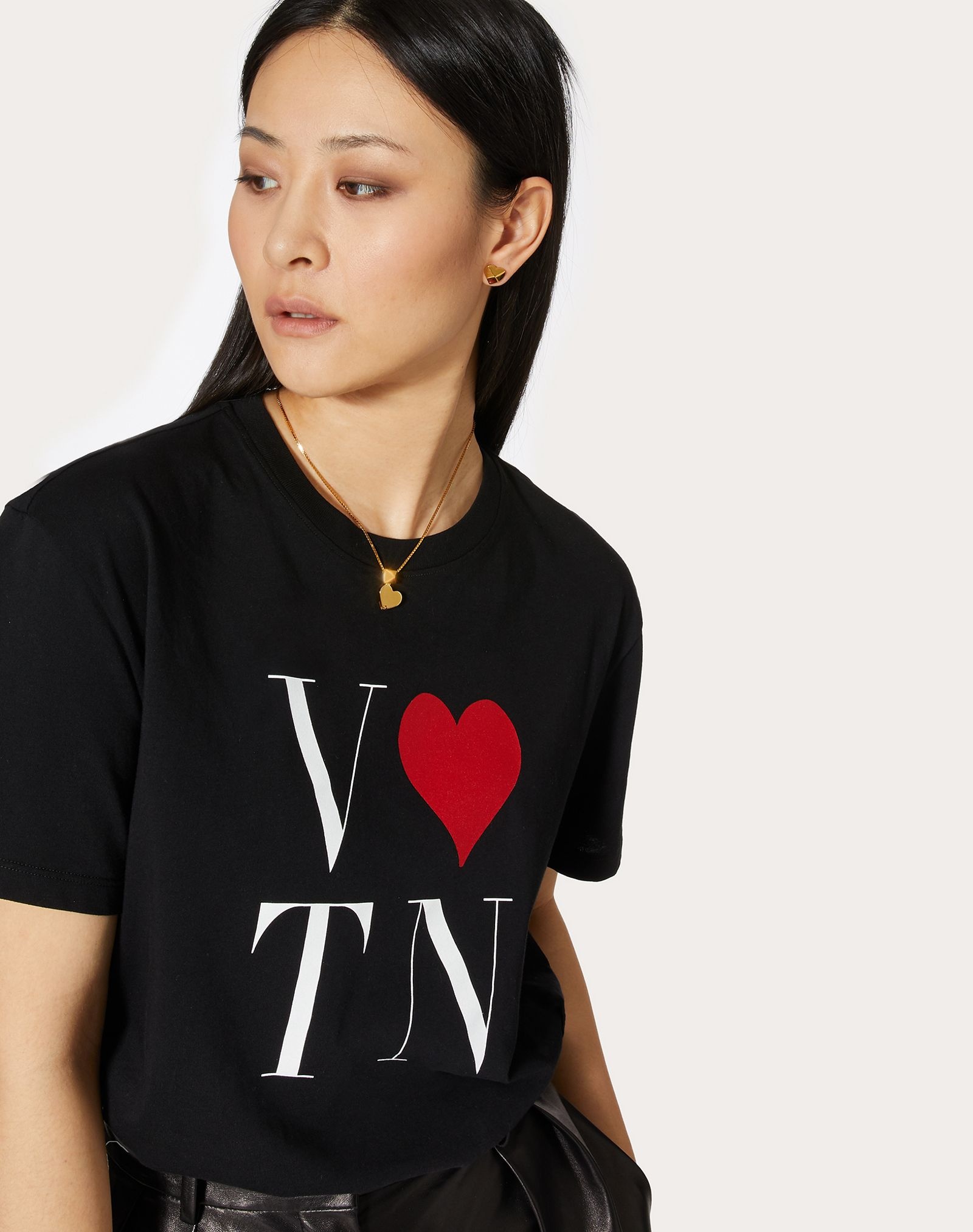 T-SHIRT WITH VLoveTN PRINT - 5