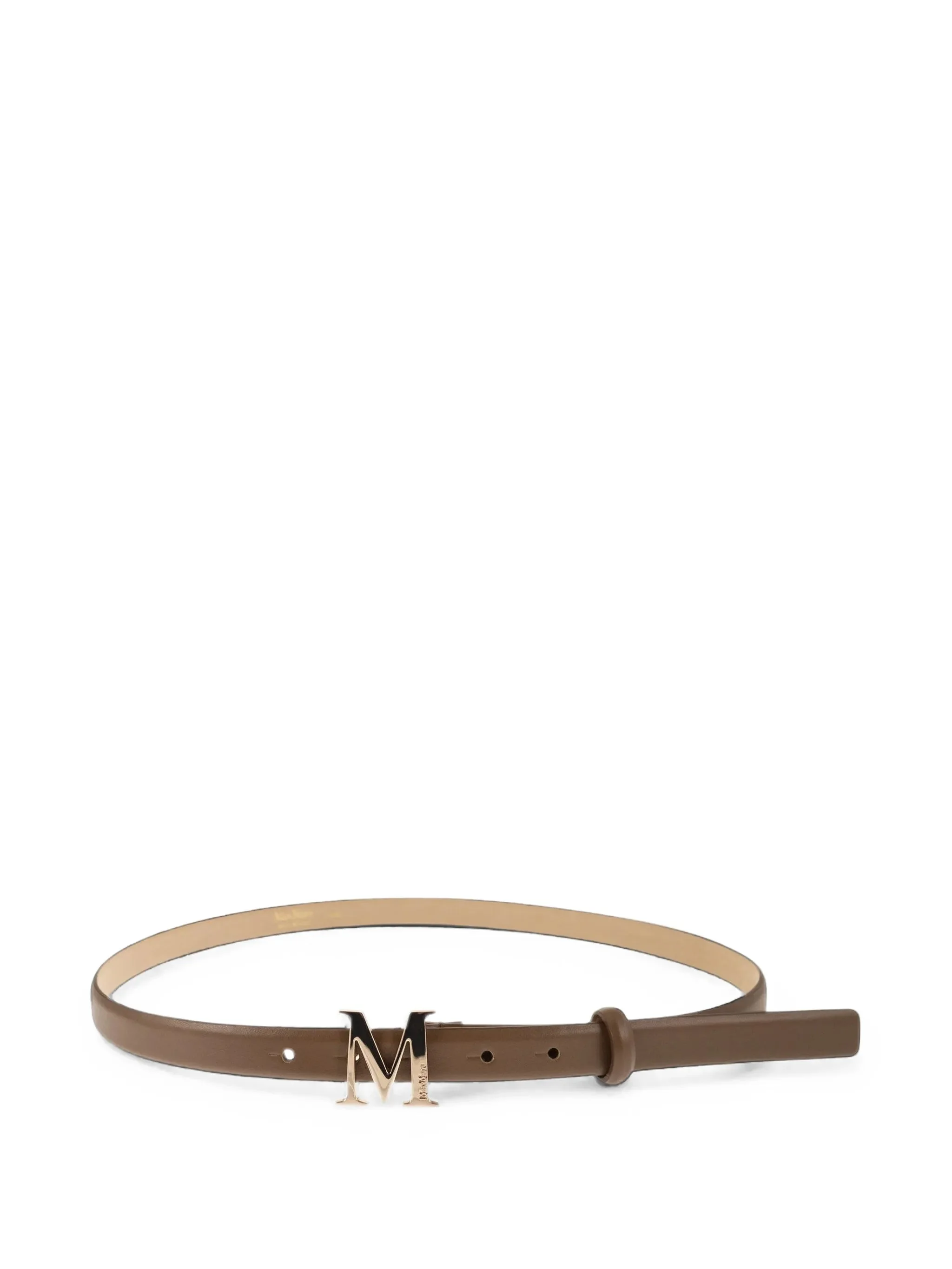 Max Mara MCLASSIC20S - Monogram Leather Belt - 1
