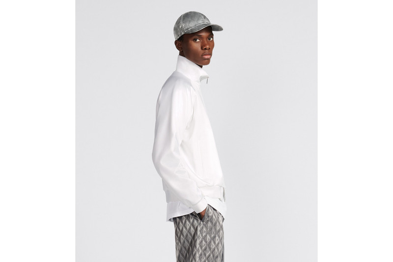 Dior CD Diamond Zipped Sweatshirt outlook