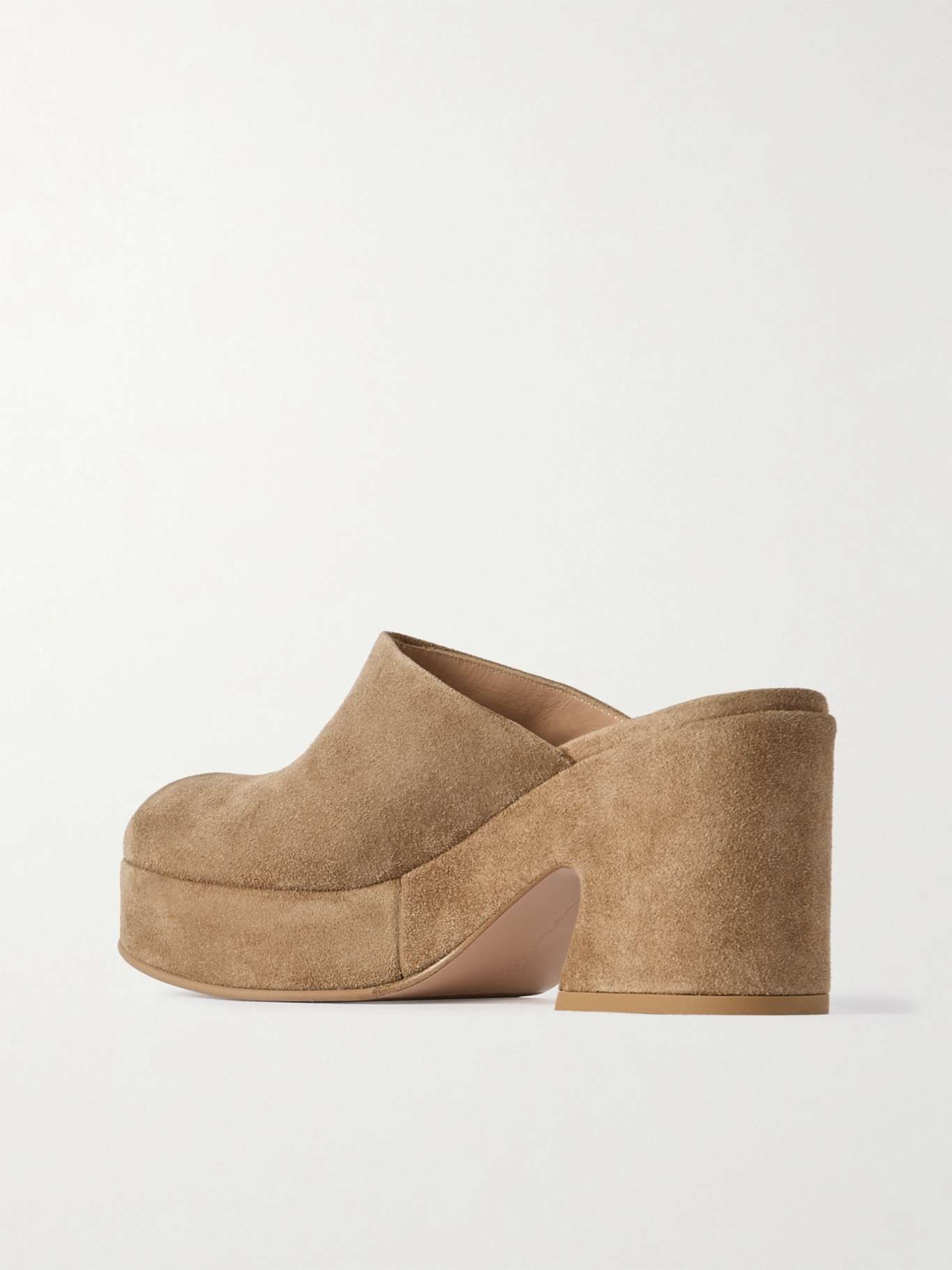 Lyss 55 suede mules - 3