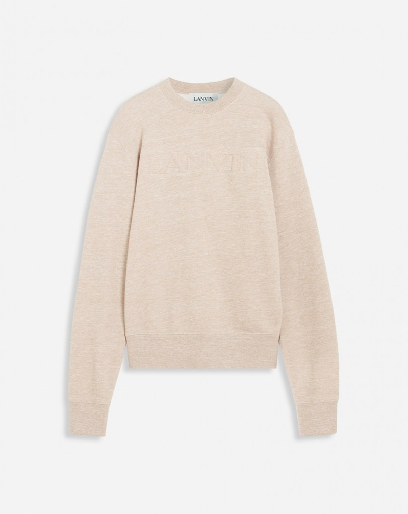 LANVIN EMBOSSED SWEATSHIRT - 1