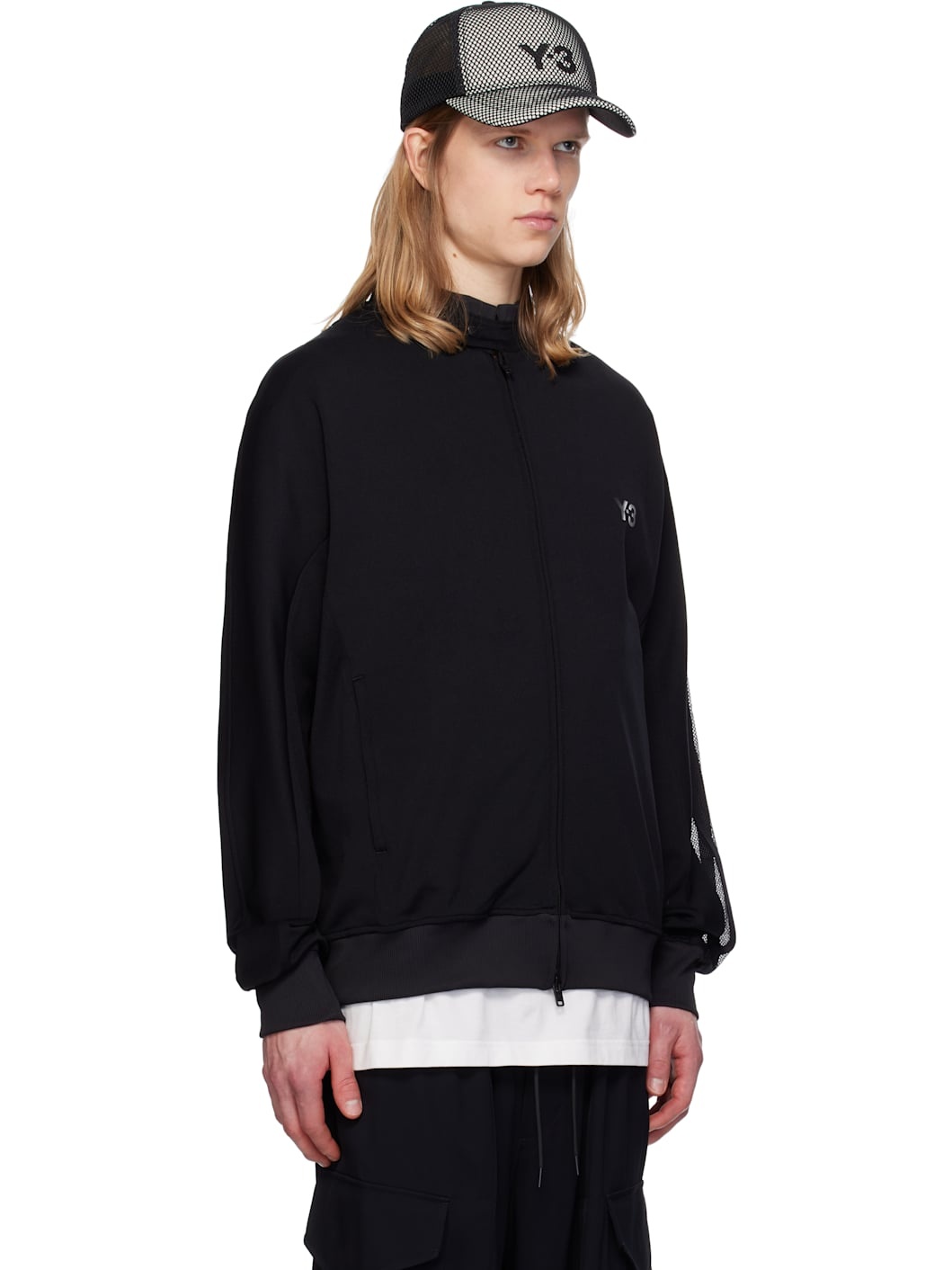 Black 3 Stripes Jacket - 2