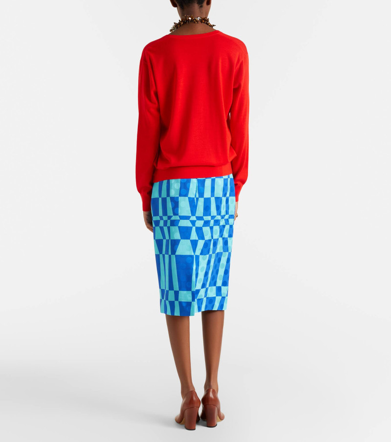 Printed pencil skirt 3