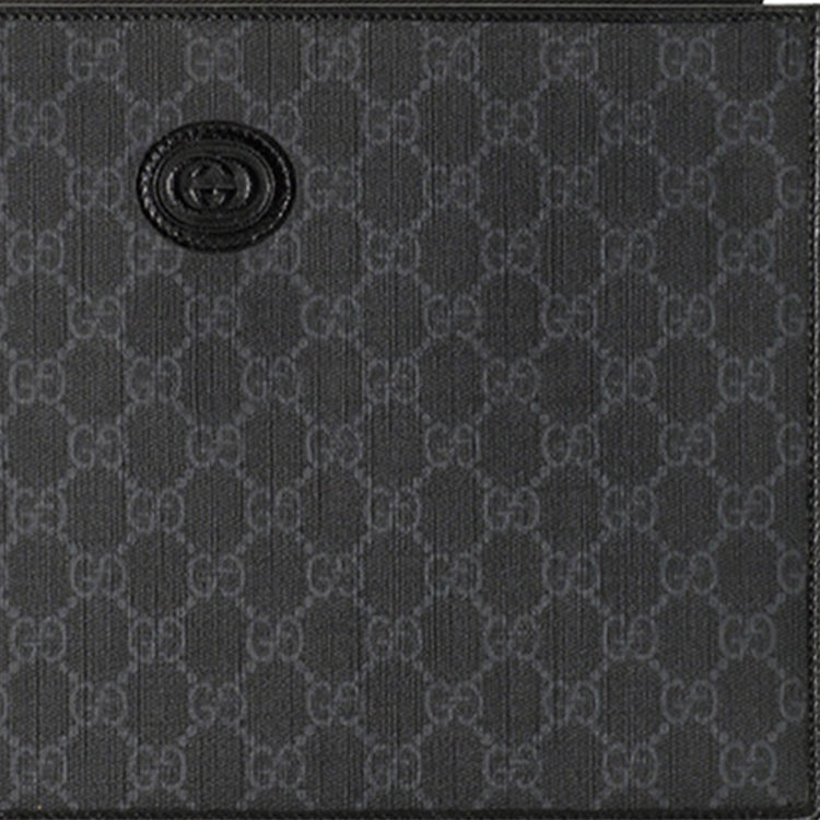 Gucci Pouch With Interlocking G 'Black' 672953-92TCN-1000 - 7