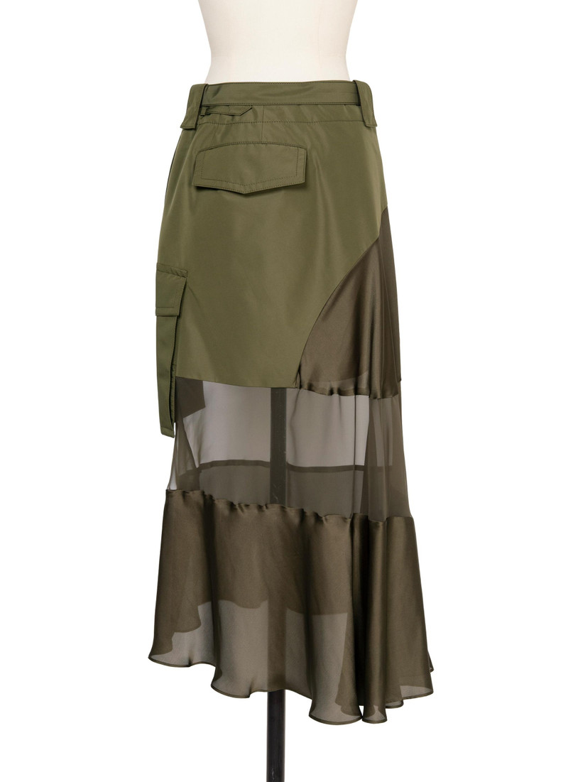 Fabric Combo Skirt 4