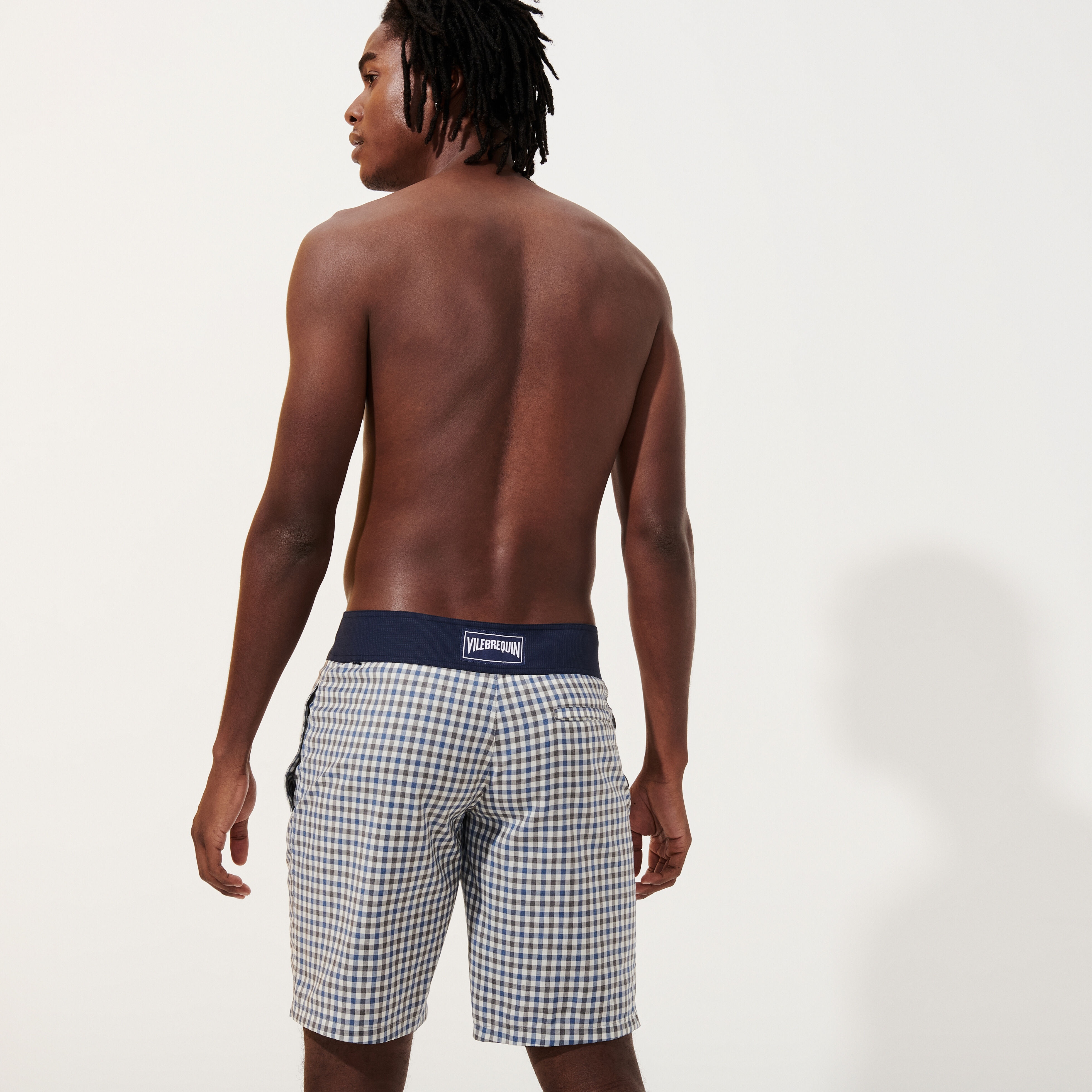 Men Woolen Swim Trunks Carreaux- Vilebrequin x The Woolmark Company - 4