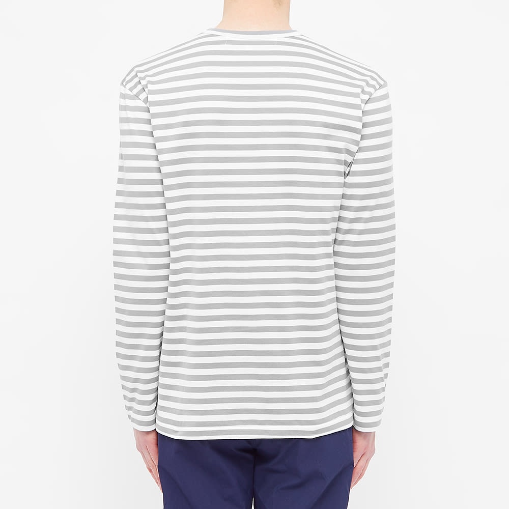 Comme des Garcons Play Women's Little Red Heart Stripe Tee Tee - 4