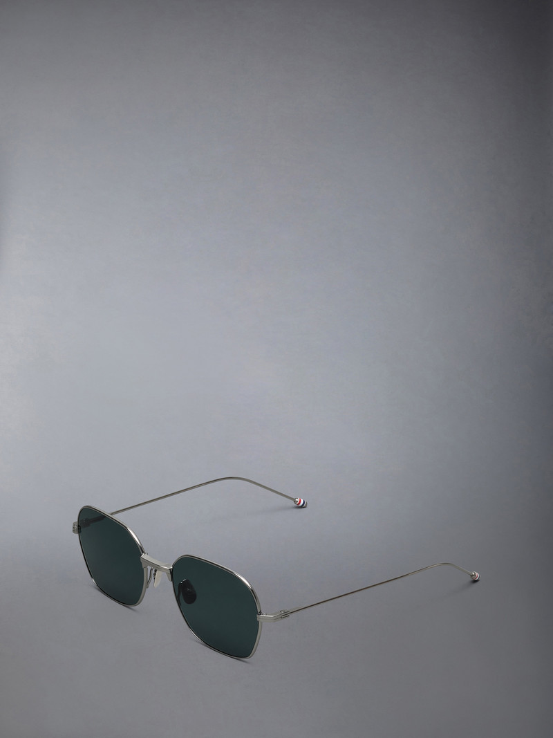 Thom Browne TITANIUM RECTANGULAR SUNGLASSES outlook