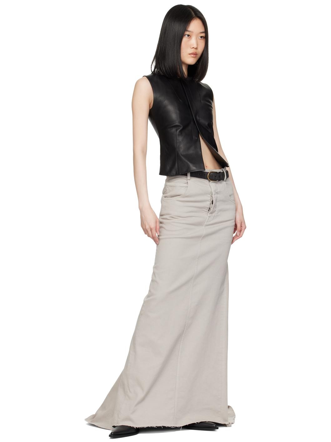 Black Narrow Belt - 3