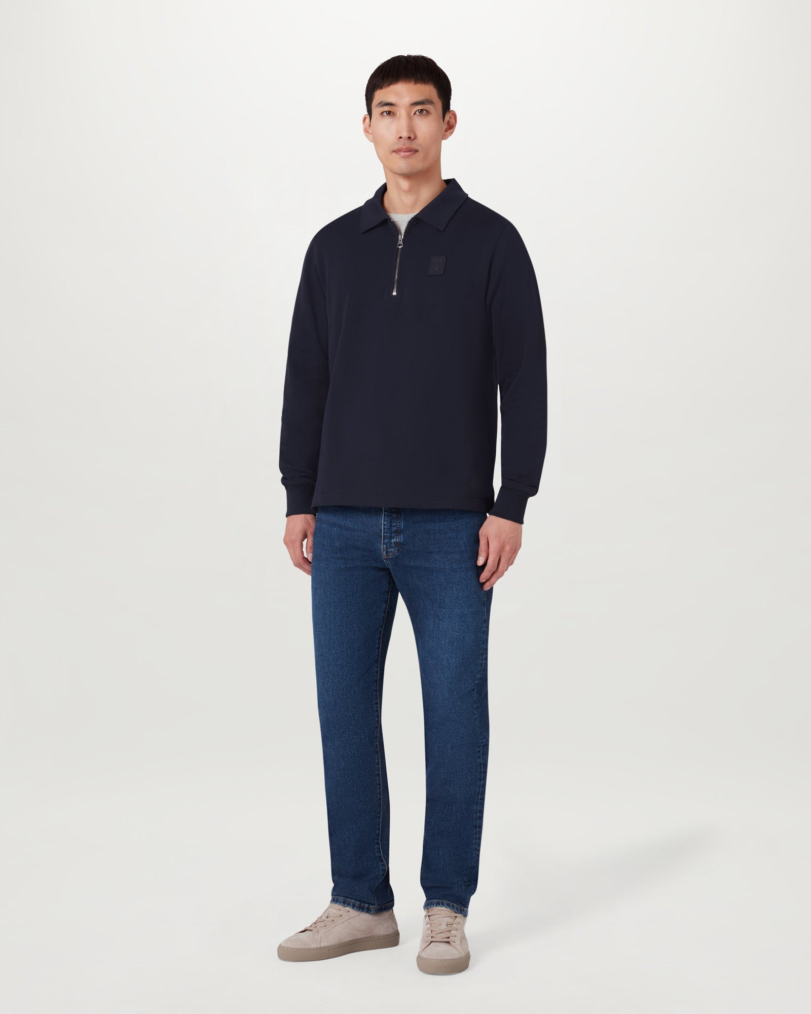 CURATOR COLLARED SWEATSHIRT - 2