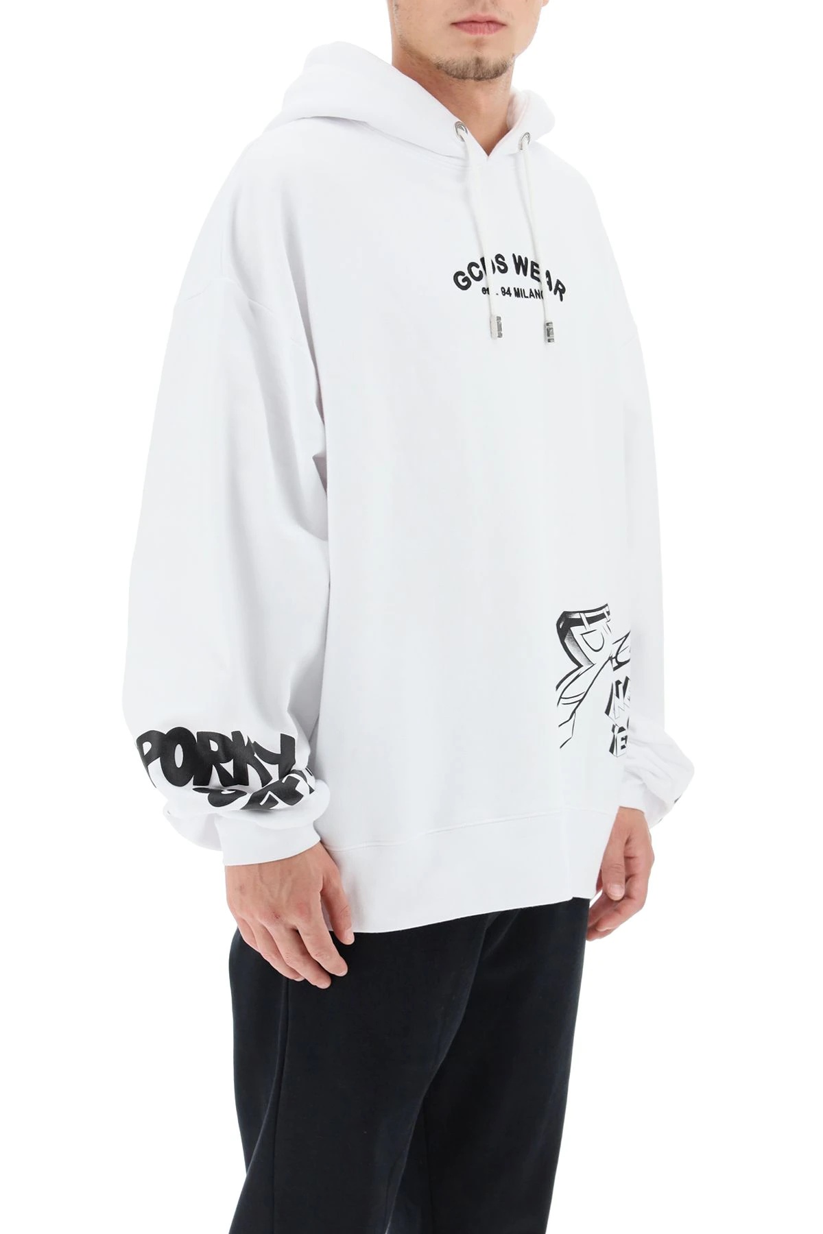 HOODED SWEATSHIRT WITH LOONEY TUNES PRINT - 3