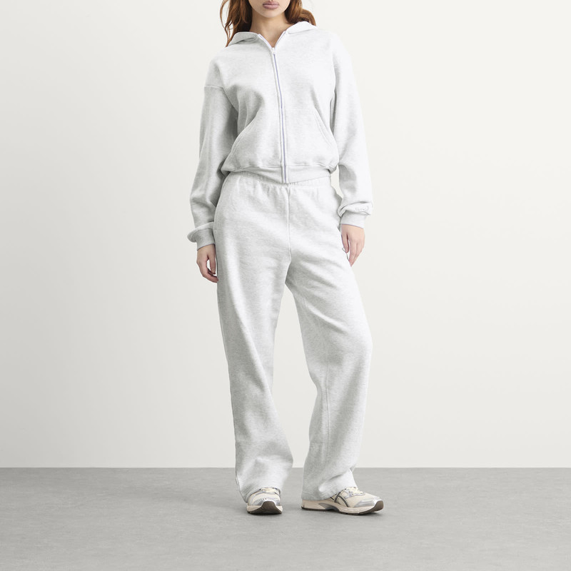SKIMS SKIMS Cotton Fleece Classic Straight Leg Pant outlook