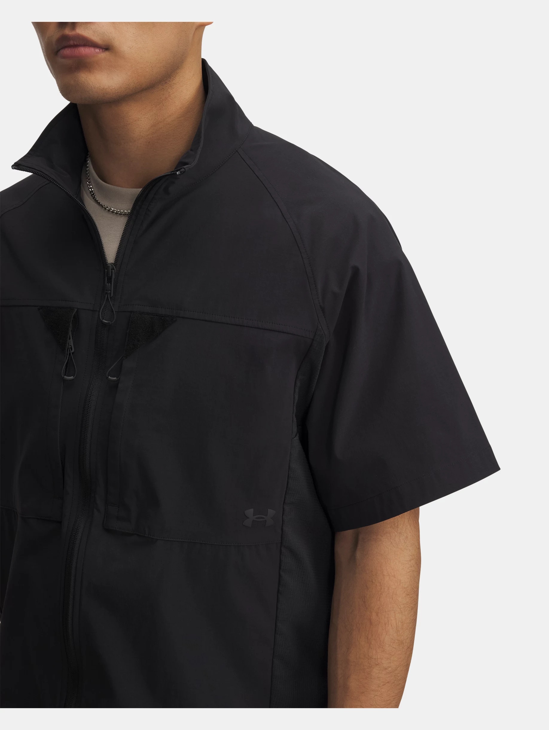 Men's UA Unstoppable Full-Zip Short Sleeve - 4