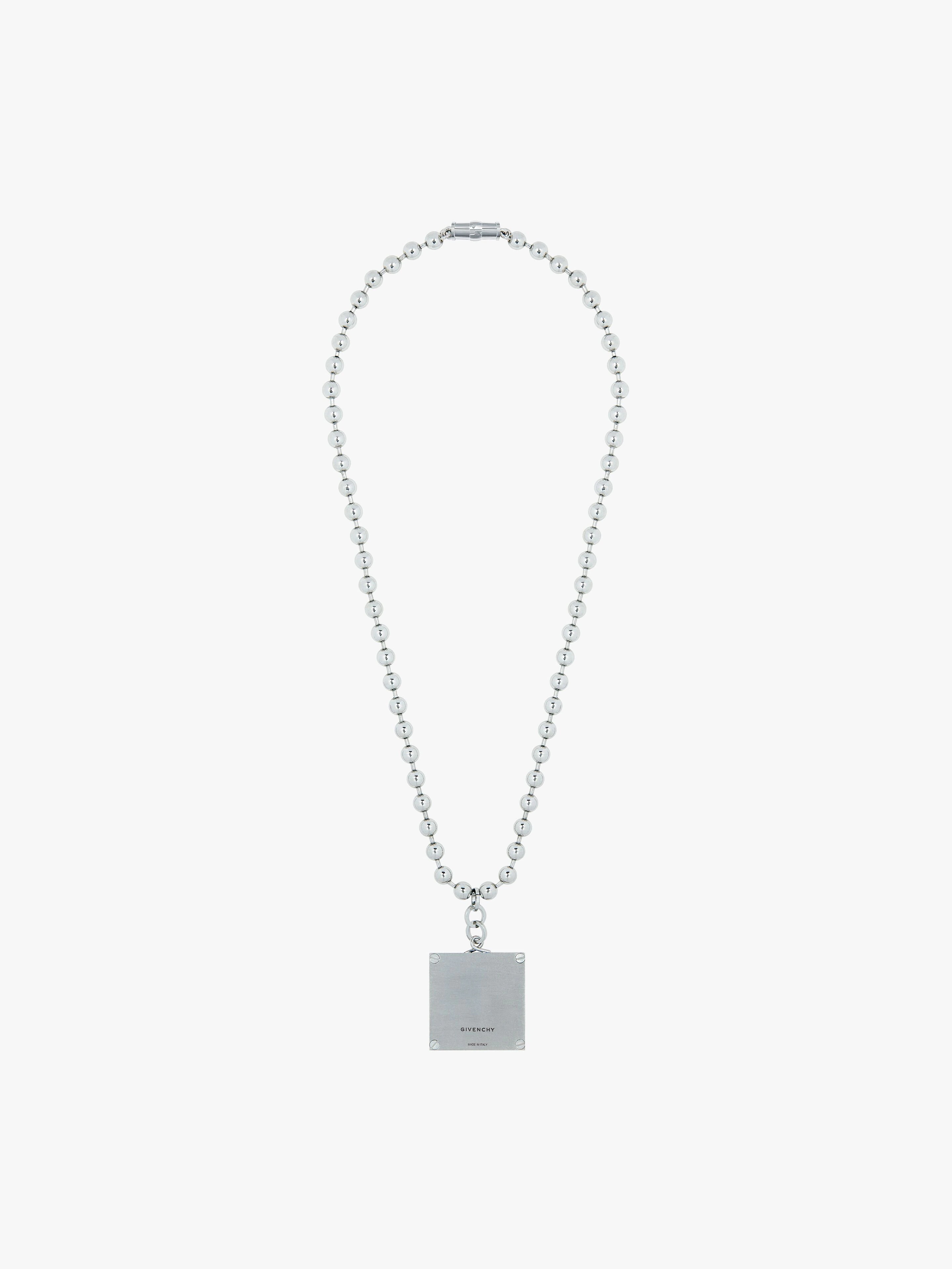 DOG PUZZLE TAG EFFECT PENDANT NECKLACE - 2