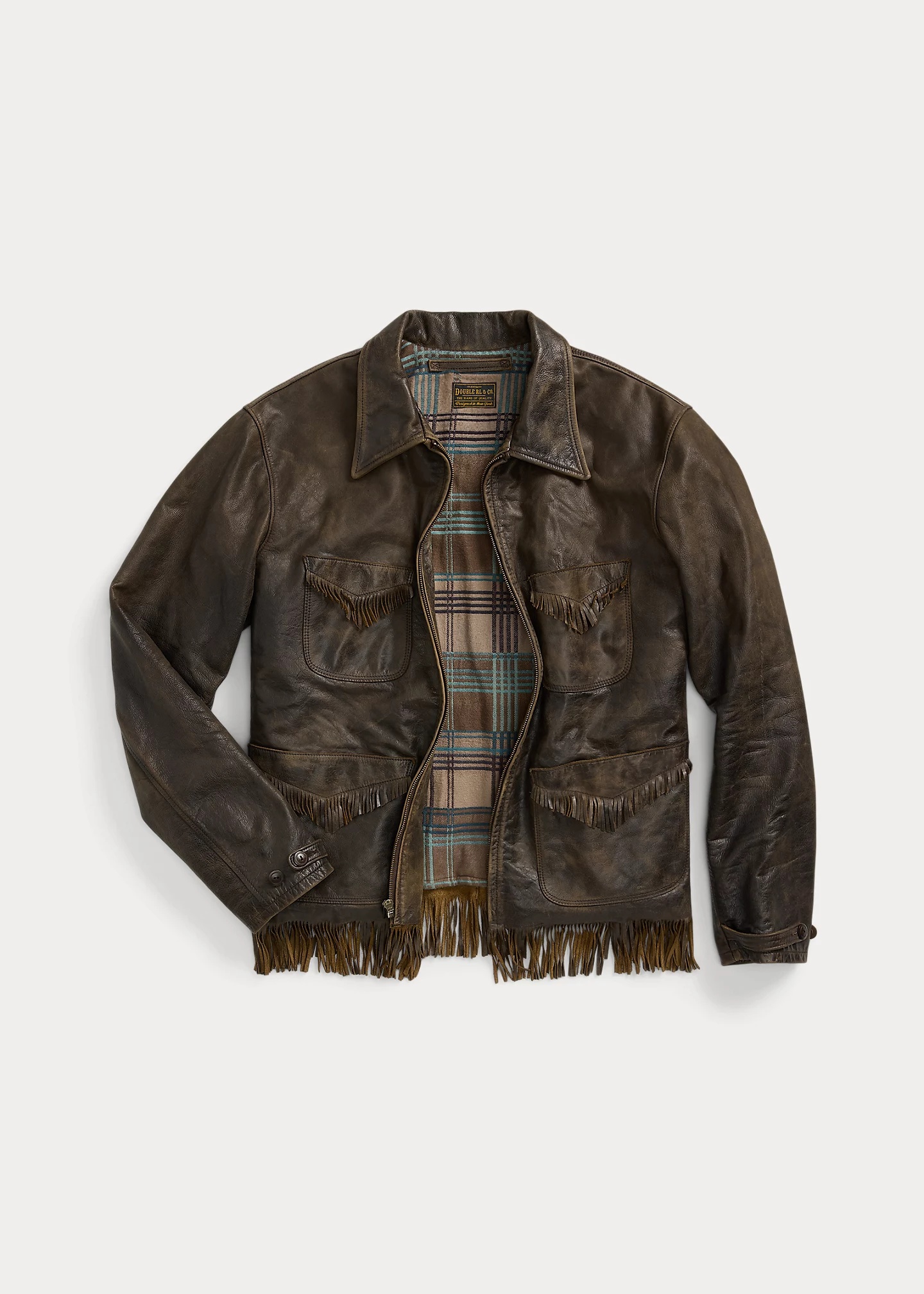 Fringe Leather Jacket - 3