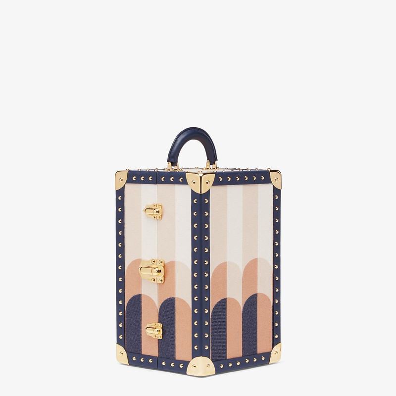FENDI Travel case in multicolor jacquard outlook