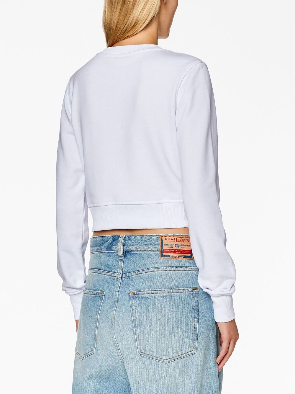 F-Slimmy-Od cropped sweatshirt - 4