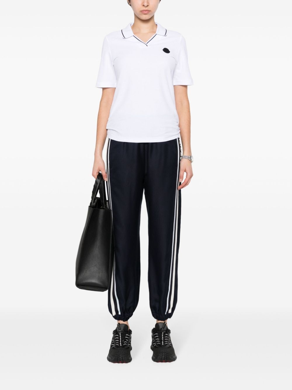 logo-embroidered track pants - 2