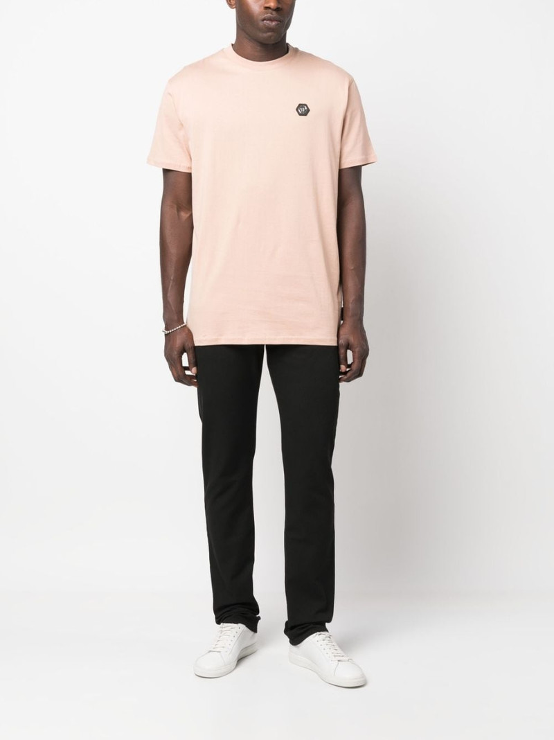 PHILIPP PLEIN logo-patch super straight jeans outlook