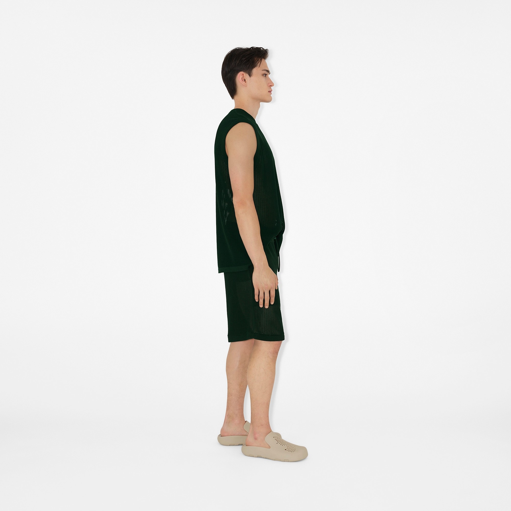 Cotton Mesh Vest - 3