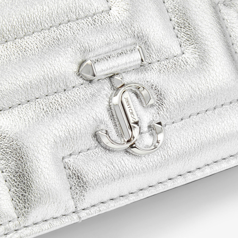 Hanne Silver Avenue Metallic Nappa Wallet 3