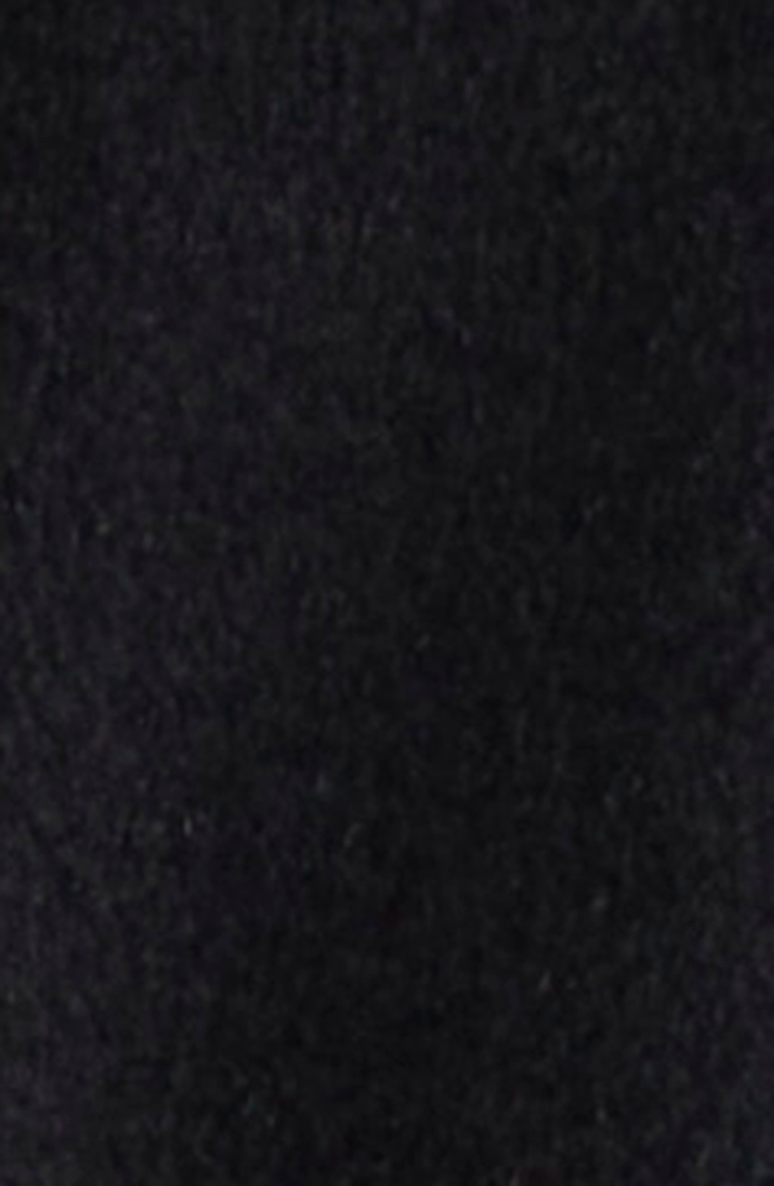 OUR LEGACY Whale Double Breasted Mohair Blend Coat in Black Hairy Wool at Nordstrom - 5