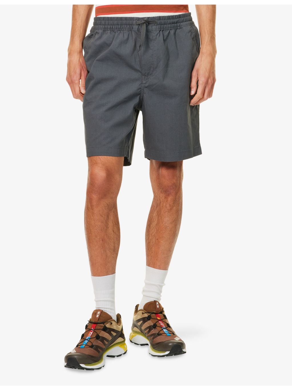 Nomader Volley Relaxed-Fit Cotton-Blend Shorts - 3