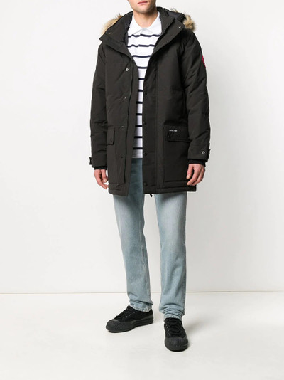 Canada Goose fur-trimmed quilted-down coat outlook