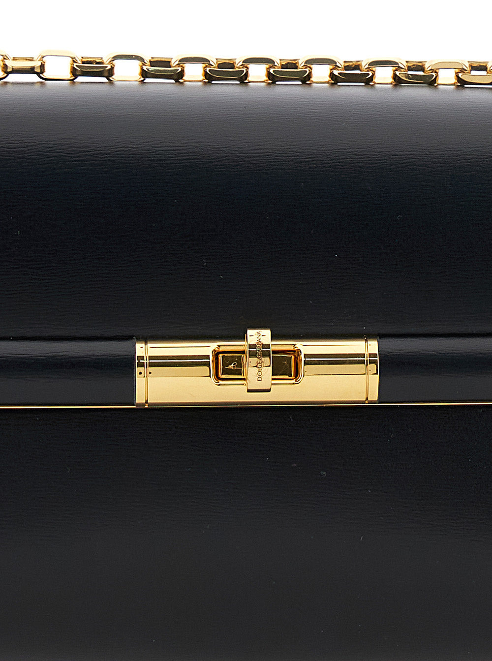 Dolce & Gabbana Women 'Marlene' Black Shoulder Bag With Twist Lock In Leather Woman - 5