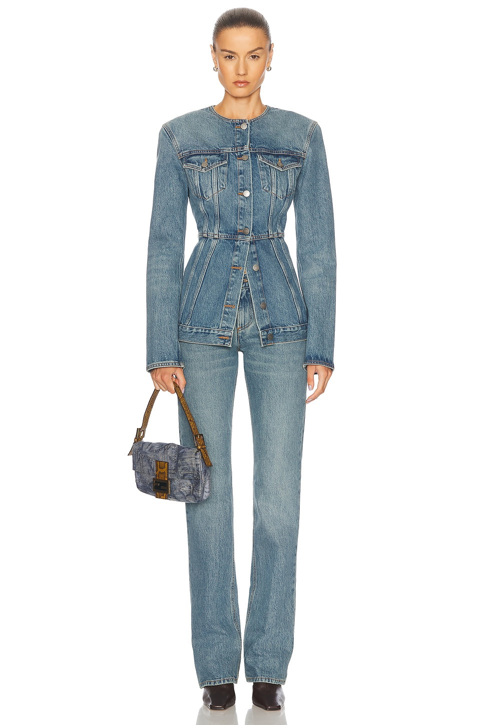Carly Slim Straight Jeans - 5