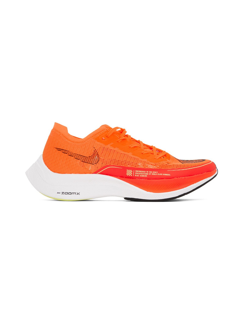 Orange ZoomX Vaporfly Next% 2 Sneakers - 1