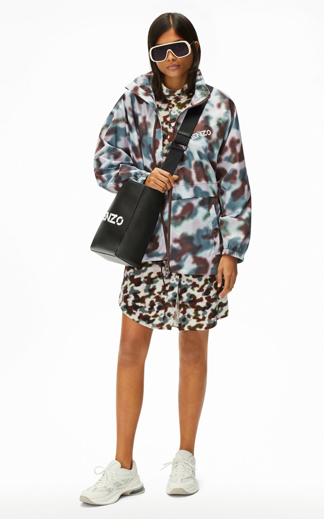 'Cloud Camo' windbreaker jacket - 3