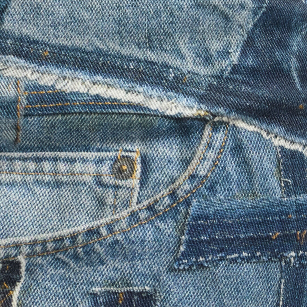 Patchwork Capsule Collection Denim Mini Skirt - 5