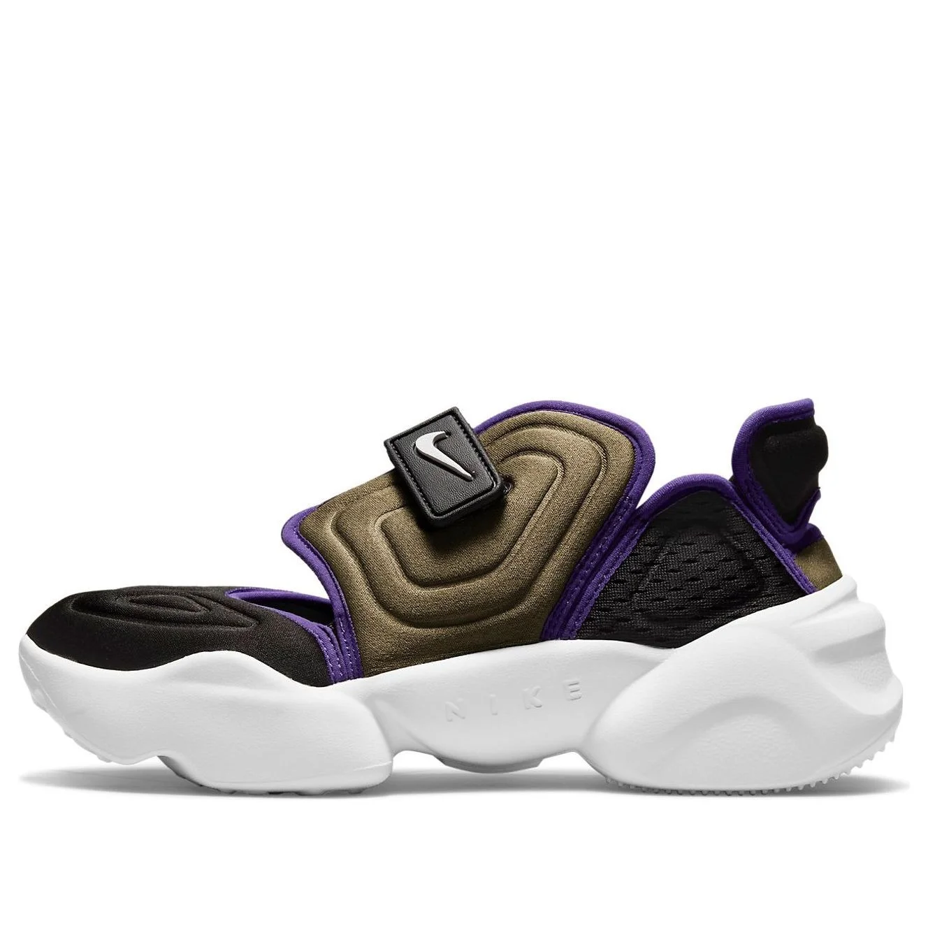 (WMNS) Nike Aqua Rift Sneakers Black/Purple/Green DM6436-010 - 1