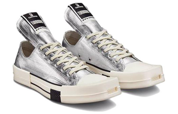 Converse Rick Owens x TURBODRK Chuck 70 Low 'Silver Lacquer' A01292C - 3