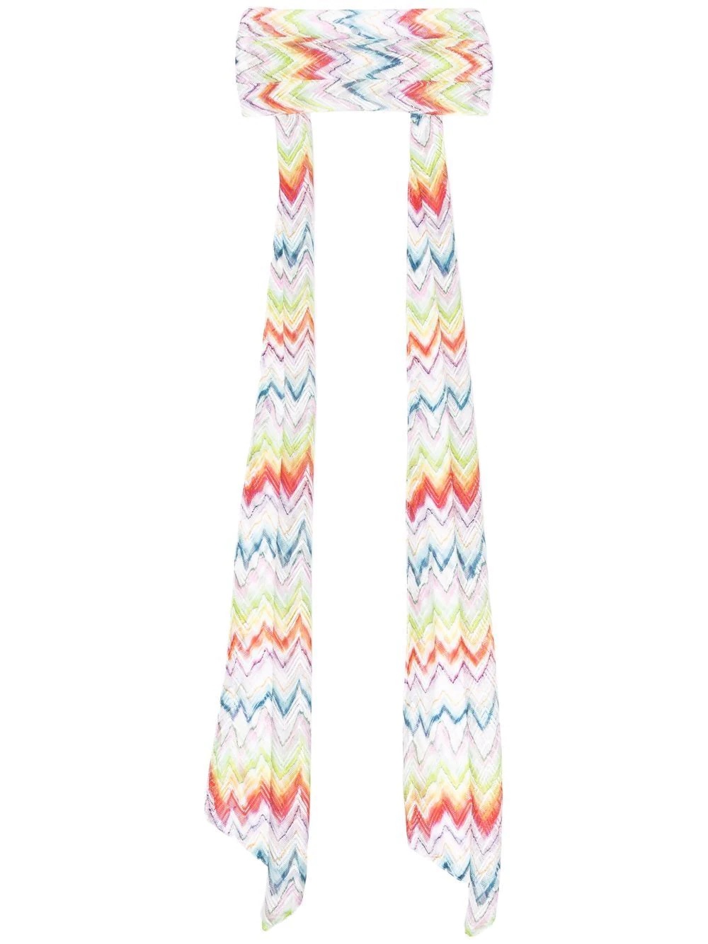 Zig Zag knit headband - 1